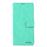 Capa PU lua azul ciano para Samsung Galaxy A50_0