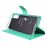 Capa PU lua azul ciano para Samsung Galaxy A50_1