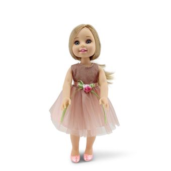Boneca Pretty Girl Moni Pink | 38 cm - 1