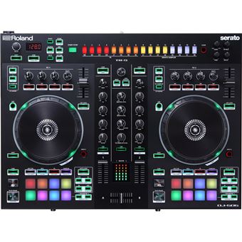 Roland DJ-505 controlador de DJ Preto Digital Vinyl System (DVS) scratcher 2 canais - 1
