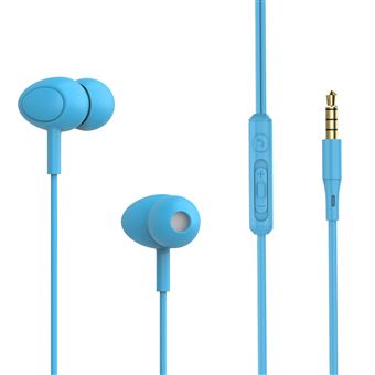 Auriculares com Fio Tellur Basic Gamma com Microfone - Azul - 1