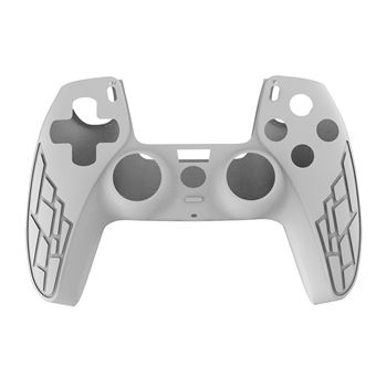 Capa Protetora Silicone Antideslizante HSMY para Comando PS5 - Branco - 1