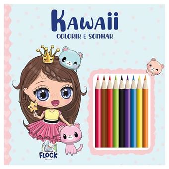 Colorir E Sonhar: Kawaii - 1