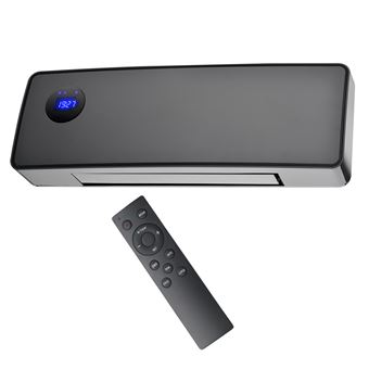 Aquecedor Elétrico Cerâmico Split de Parede Sannover Otelya Luxe | 2000 W | Preto - 1