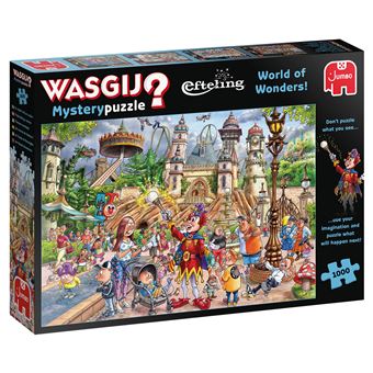 Puzzle Jumbo Wasgij No License Mystery Efteling - Um Mundo Encantado! (1000 Peças) | 1000 Peças - 1