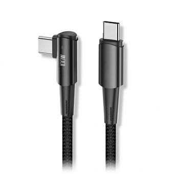 Cabo USB-C 1Life | 90º | 100W | 2m - Preto - 1