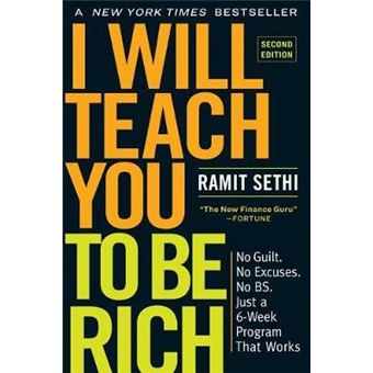 I Will Teach You To Be Rich, Second Edition No Guilt No Excuses No Bs Just A 6Week Program That Works - 1