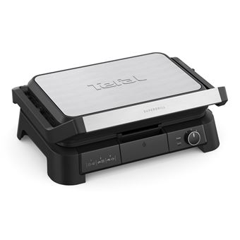 Grelhador de Contacto Tefal SuperGrill 3-in-1 XL GC520DE0 | Aço inoxidável - 1
