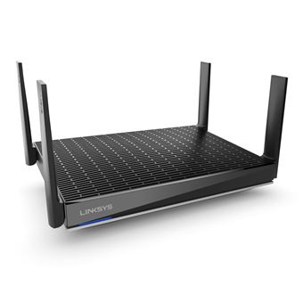 Router sem fios linksys mr9600 dual-band (2,4 ghz / 5 ghz) gigabit ethernet preto - 1