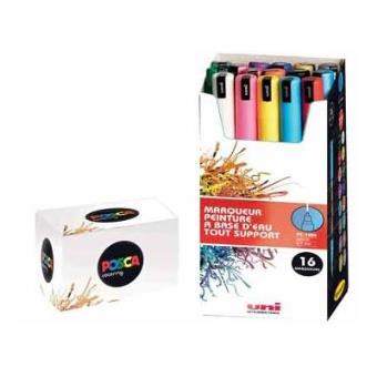 Marcador Uni-Ball POSCA uni PC-1MR, 16 pcs - 1