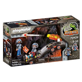 Dino Rise Dino Mine Carro Missil Playmobil - 1