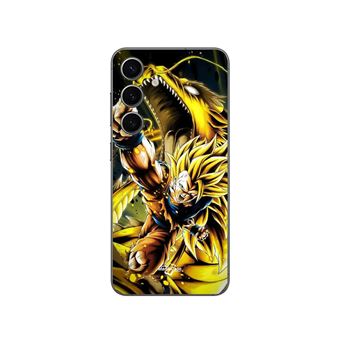 Capa Maniacase para Samsung Galaxy S24 plus Son Goku Super Saiyan SSJ3 Attaque point Dragon - 1