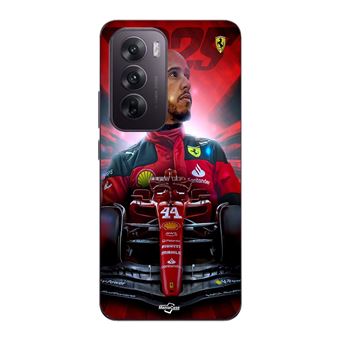 Capa Maniacase para Oppo Reno 12 pro 5G | Lewis Hamilton Ferrari oficial - 1