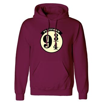 Polar com Capuz Unissexo Harry Potter Platform 9 and 3 Quarters | S - Castanho-avermelhado - 1