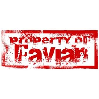 Personalised Printed Coffee MUG - Property of Favian - [Livre en VO] - 1
