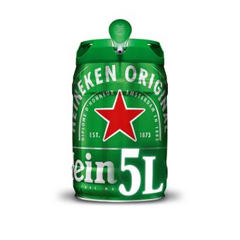 Barril de Cerveja Heineken | 5L - 1