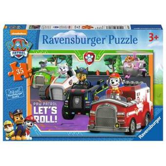 Puzzle Ravensburger Desenhos Animados Paw Patrol | 35 Peças - 1