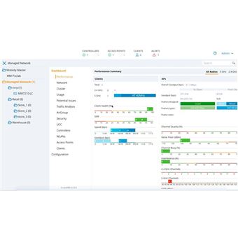 Gateway/controlador HPE Aruba Networking MC-VA-50 (IL) Support for upto 50 AP Virtual Mobility Controller License E-LTU - 1