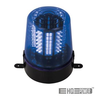 Luz Hq-Power Rotativa Azul 12V 12 Leds Hq Power - 1