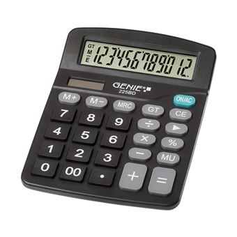 Calculadora Genie 225 BD | Preto - 1