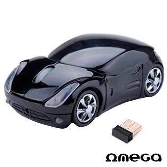 Rato Wireless Wireless Omega Auto Preto - 1