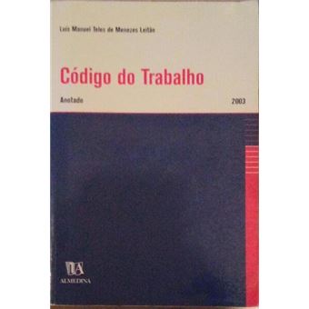 Código do trabalho anotado. - 1