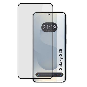 Película protetora de Ecrã para Samsung Galaxy S25 5G TUMUNDOSMARTPHONE Vidro temperado Borda preta - 1