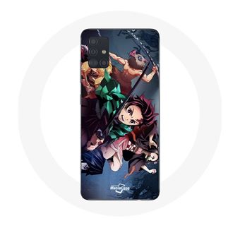 Capa Maniacase para Samsung Galaxy A51 5G Tanjiro Nezuko Einosuke Slayer Kimetsu No Yaiba Manga - 1