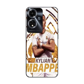 Capa Maniacase para Oppo A59 5G | Kylian Mbappe Real Madrid wallpaper celebration - 1