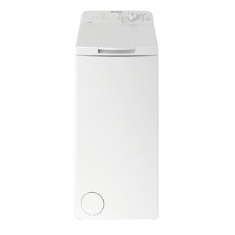 Máquina de Lavar Roupa Carga Superior Indesit BTW L60400 EU/N | 6 Kg | 1000 RPM | C | Branco - 1