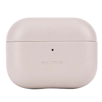 Capa Decoded para AirPods Pro 3 Couro Ultra Elegante Série Aircase | Bege - 1