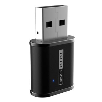 Cartão de Rede TOTOLINK A650USM AC650 WIRELESS DUAL BAND USB ADAPTER, MU-MIMO SUPPORT | Preto - 1