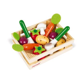 Caixa de 12 Legumes Janod J05611 - 1