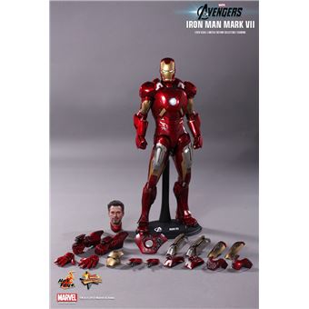Figura Hot Toys MMS185 - Marvel Comics - The Avengers - Iron Man Mark 7 Standard Version - 1