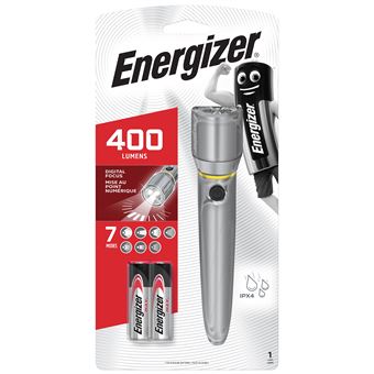 Lanterna Energizer Vision HD Performance Metal Torch with Digital Focus | 2AA - 1