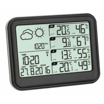 Estação Meteorológica Digital TFA-Dostmann 35.1142 | Preto - 1