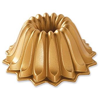 Forma Nordic Ware Lotus Bundt Pan 5 cups 84177 - Dourado - 1