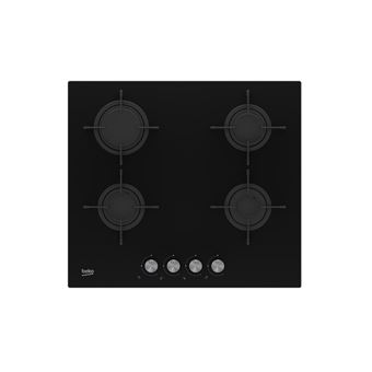 Placa a Gás Beko HILG 64220 S | 58 cm | 4 Zonas | Preto - 1