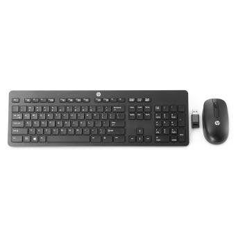Teclado Wireless HP Slim Wireless Keyboard & Mouse Preto - 1