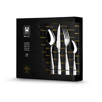 Faqueiro BRA Verona A048024 | Aço inoxidável - 1