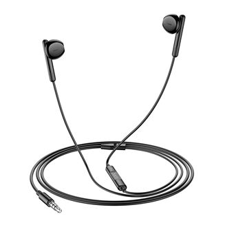 Auriculares com Fios HOCO M93 | Interface de Áudio de 3.5 mm - Preto - 1