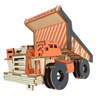 Puzzle 3D HSMY de 95 Peças XB-G028H - Minecart Gigante - 1