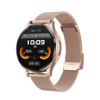 Smartwatch Chronus | Bluetooth | Música | Notificação | Monitoramento de ECG | Rosa - 1