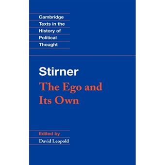 Stirner: The Ego and its Own - Hardback - 1995 - 1