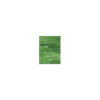 English for Contract and Company Law (2nd Edition) - 1