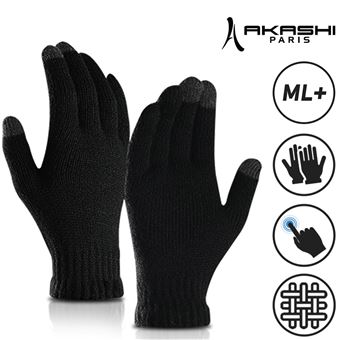 Luvas de Ecrã Tátil Akashi Homem | Preto - 1