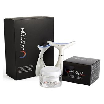 Pacote 500 Cosmetics com Creme de Noite para Cara e Pescoço e Aparelho Tonificantes UVisage - 1