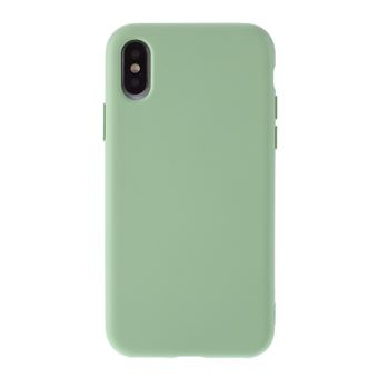 Capa Magunivers | Silicone botões laterais destacáveis ??líquidos luz verde para Apple iPhone XS/X - 1
