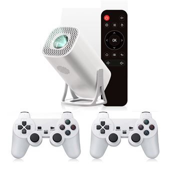 Projetor Consola Klack S40 MAX 4K HD 1080P | Android 11 | 15.000 Jogos Integrados | Comandos Wireless - 1