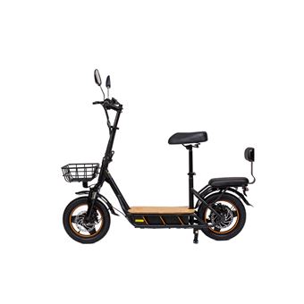 Scooter Elétrica Kukirin C1 Pro 26AH | Potência 500W | Bateria 48V26AH | Autonomia 100KM | Freio de Disco | Preto - 1